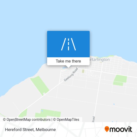 Hereford Street map