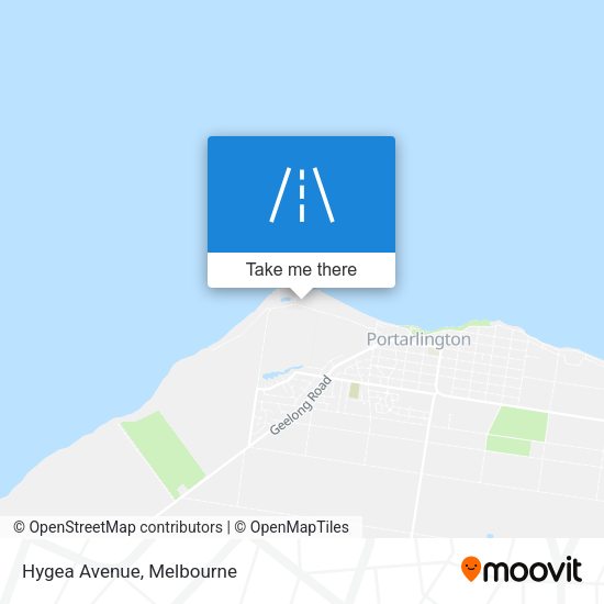 Hygea Avenue map