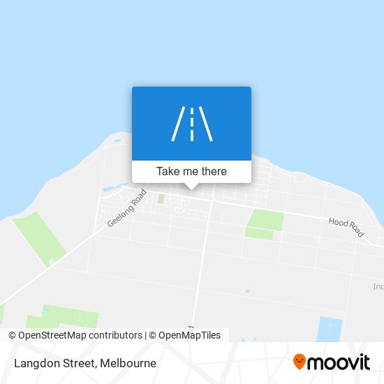 Langdon Street map