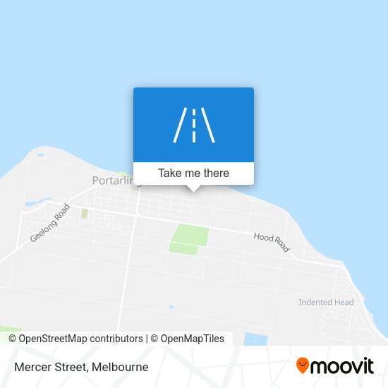 Mercer Street map