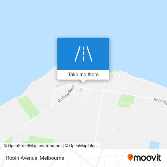 Robin Avenue map