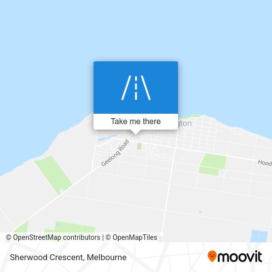 Sherwood Crescent map