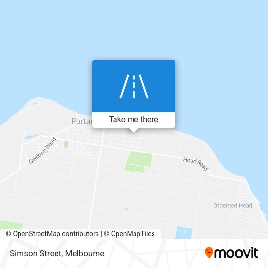 Simson Street map