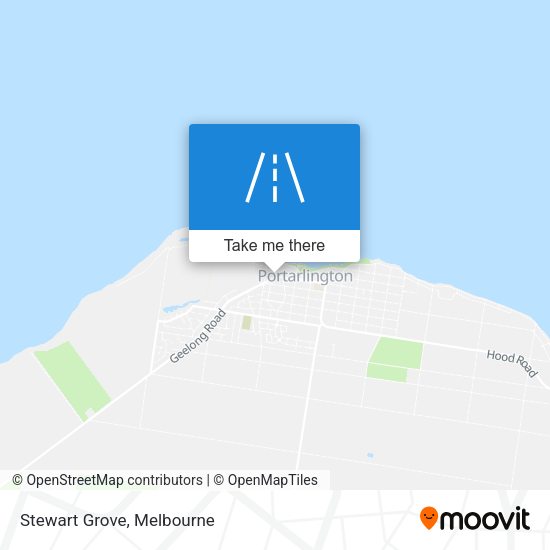 Stewart Grove map