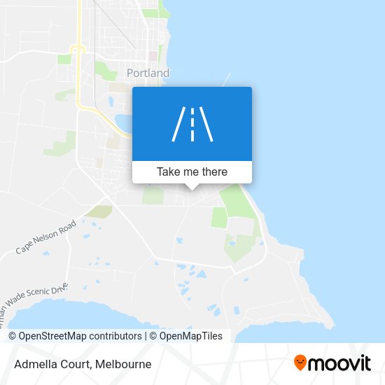 Admella Court map