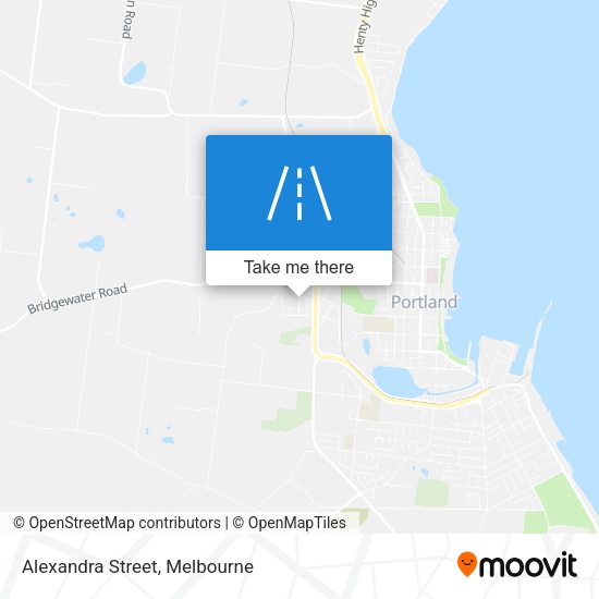 Alexandra Street map