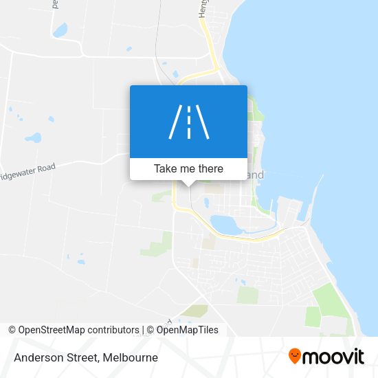 Anderson Street map