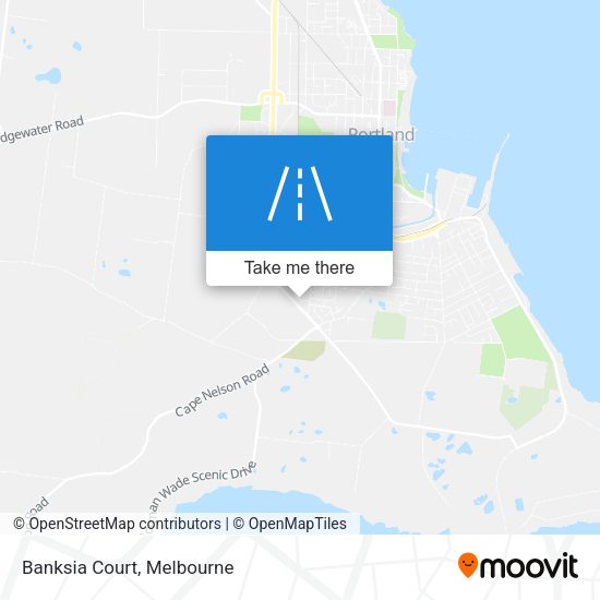 Banksia Court map