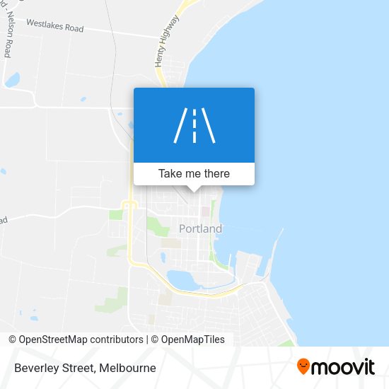 Beverley Street map