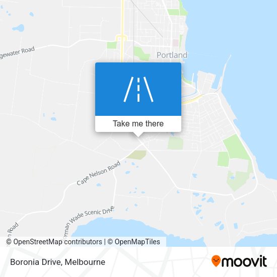 Boronia Drive map