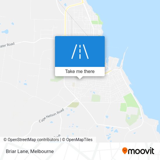 Briar Lane map