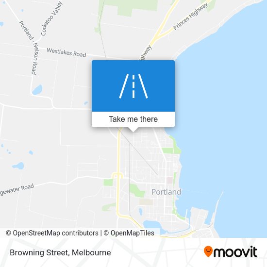 Browning Street map