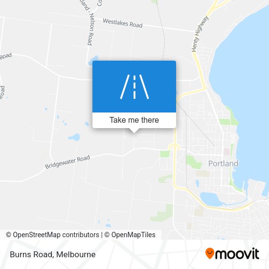 Burns Road map