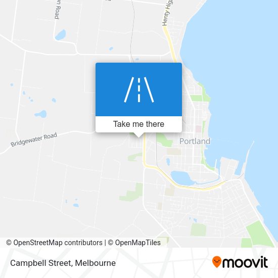 Campbell Street map