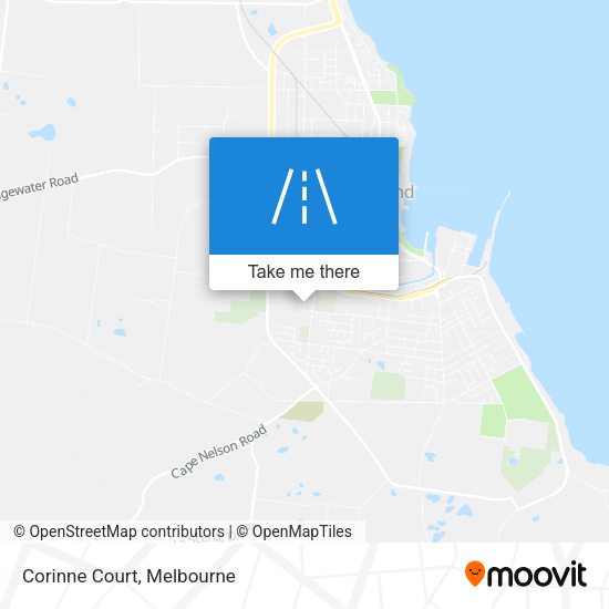 Corinne Court map