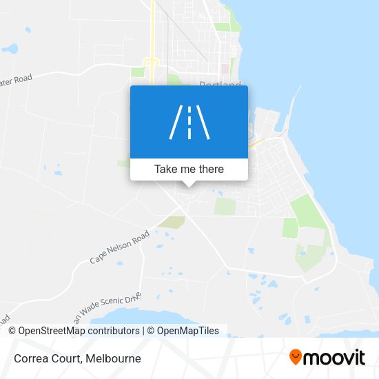 Correa Court map