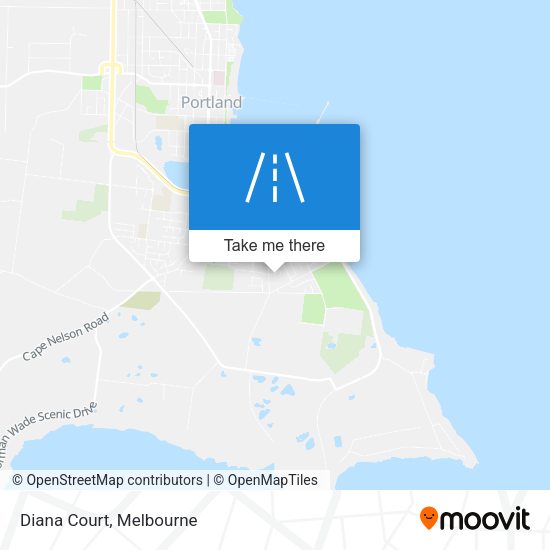 Diana Court map