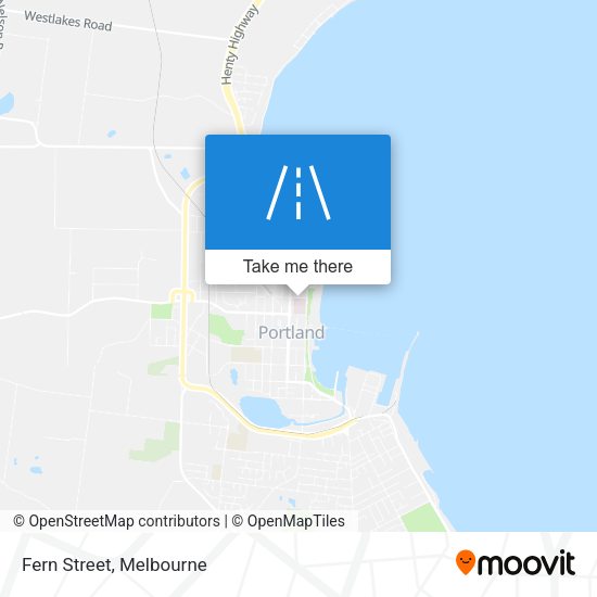 Fern Street map