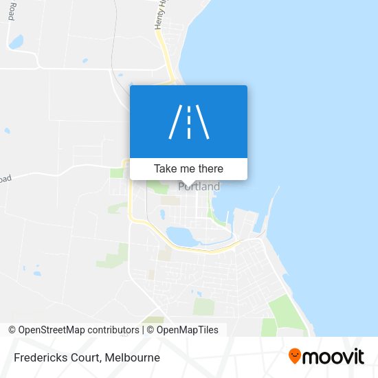Fredericks Court map