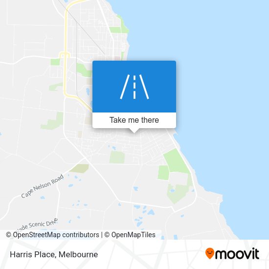 Harris Place map