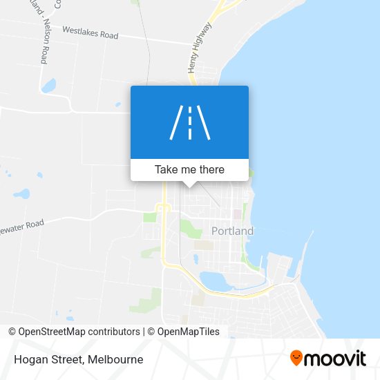 Hogan Street map