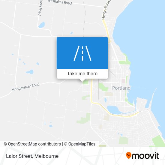 Lalor Street map