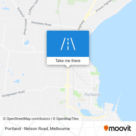 Portland - Nelson Road map