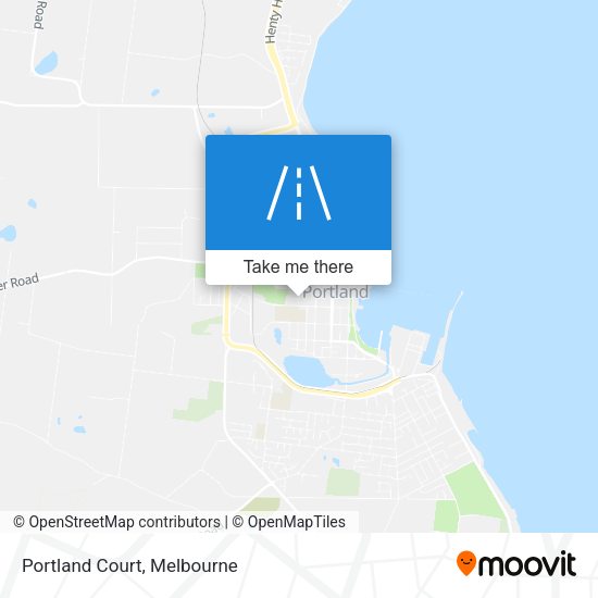 Portland Court map