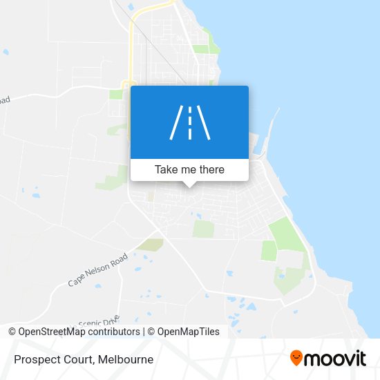 Prospect Court map