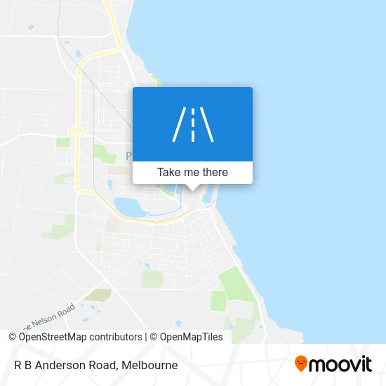 Mapa R B Anderson Road