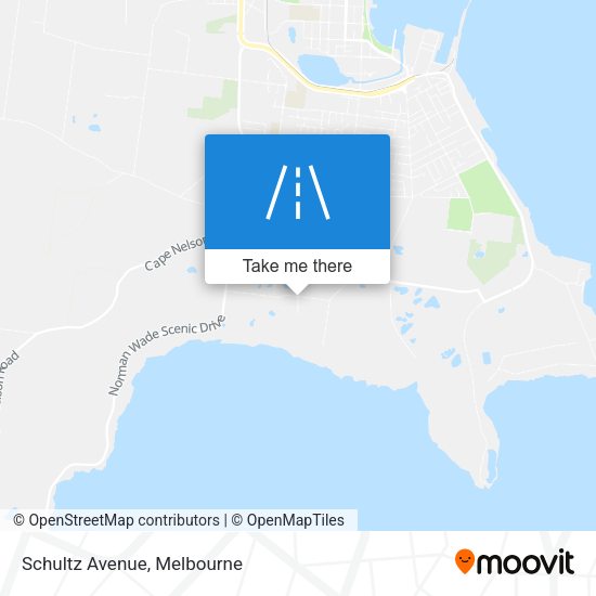 Schultz Avenue map