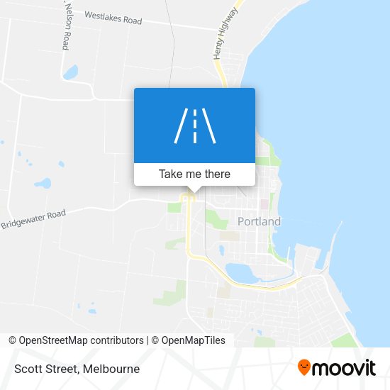 Scott Street map