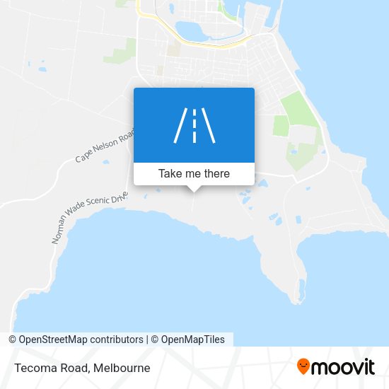 Tecoma Road map