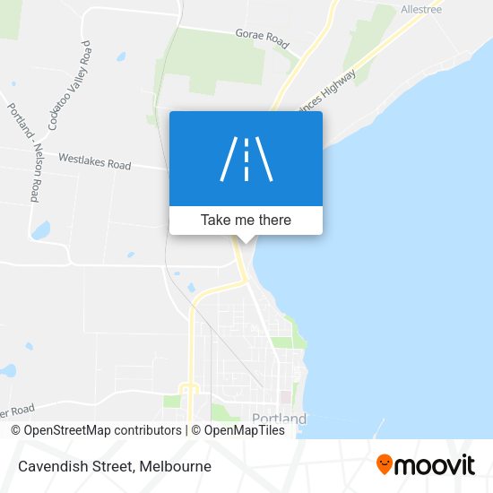 Cavendish Street map