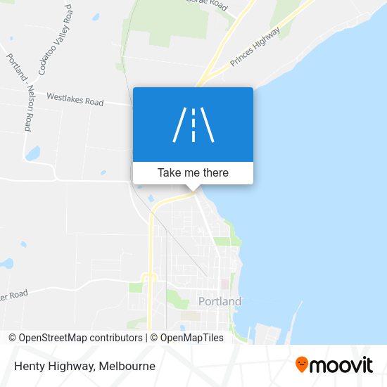 Henty Highway map