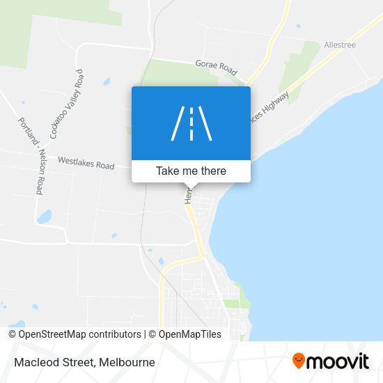 Macleod Street map