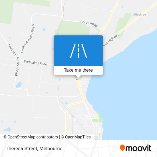 Theresa Street map