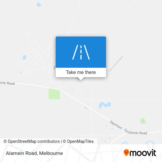 Alamein Road map