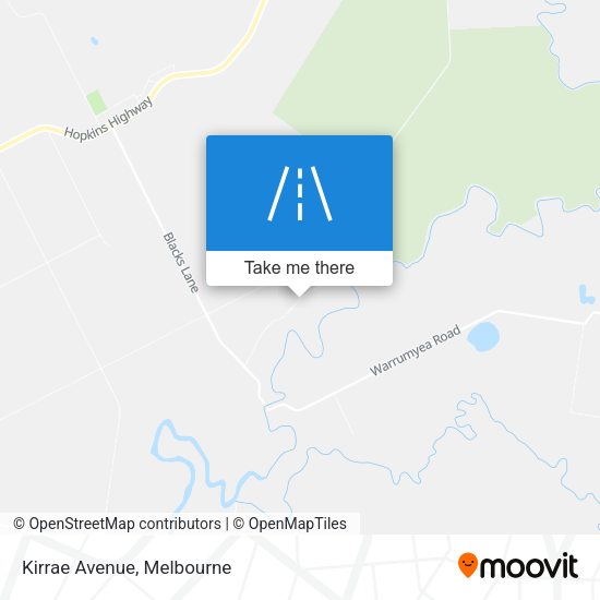 Kirrae Avenue map