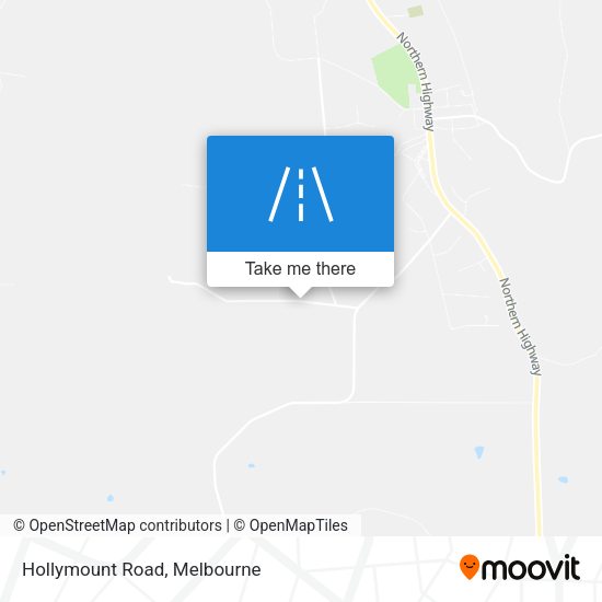 Hollymount Road map
