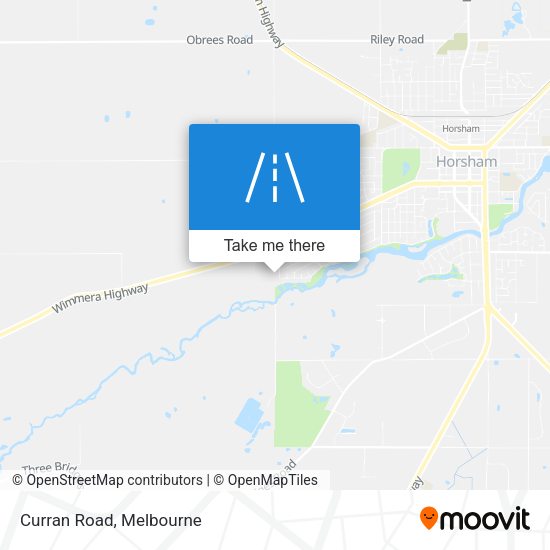 Curran Road map