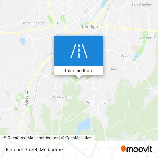 Fletcher Street map