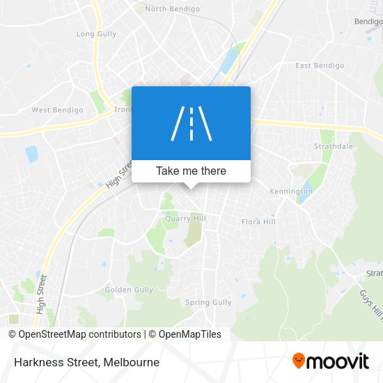 Harkness Street map