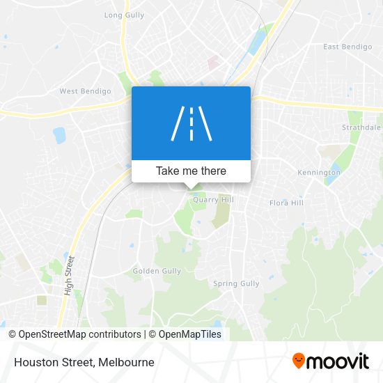 Houston Street map