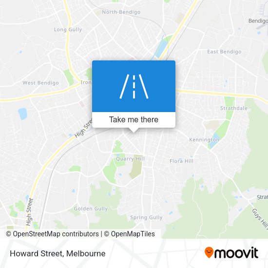 Howard Street map