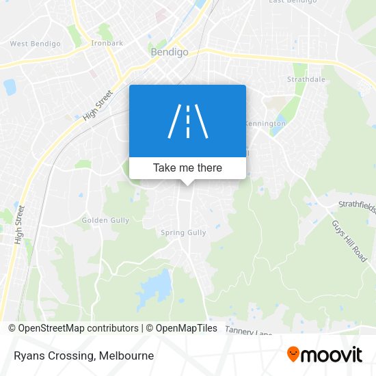 Ryans Crossing map