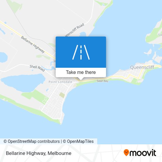 Bellarine Highway map