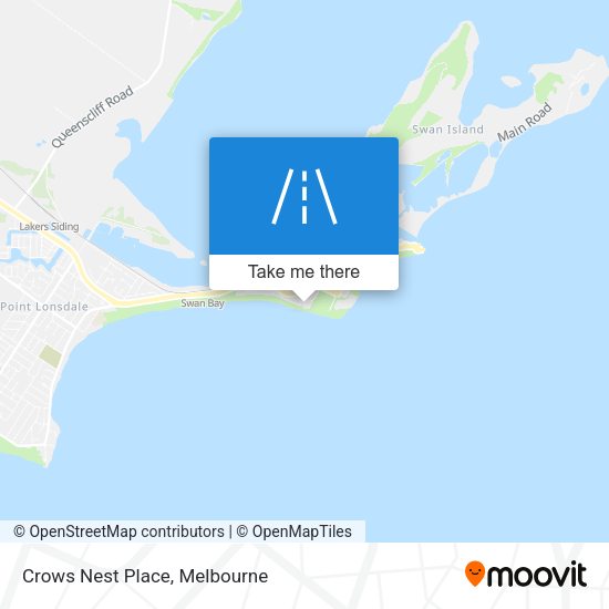 Crows Nest Place map