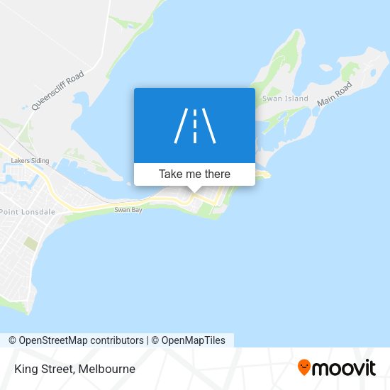 King Street map