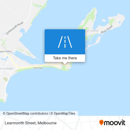 Learmonth Street map